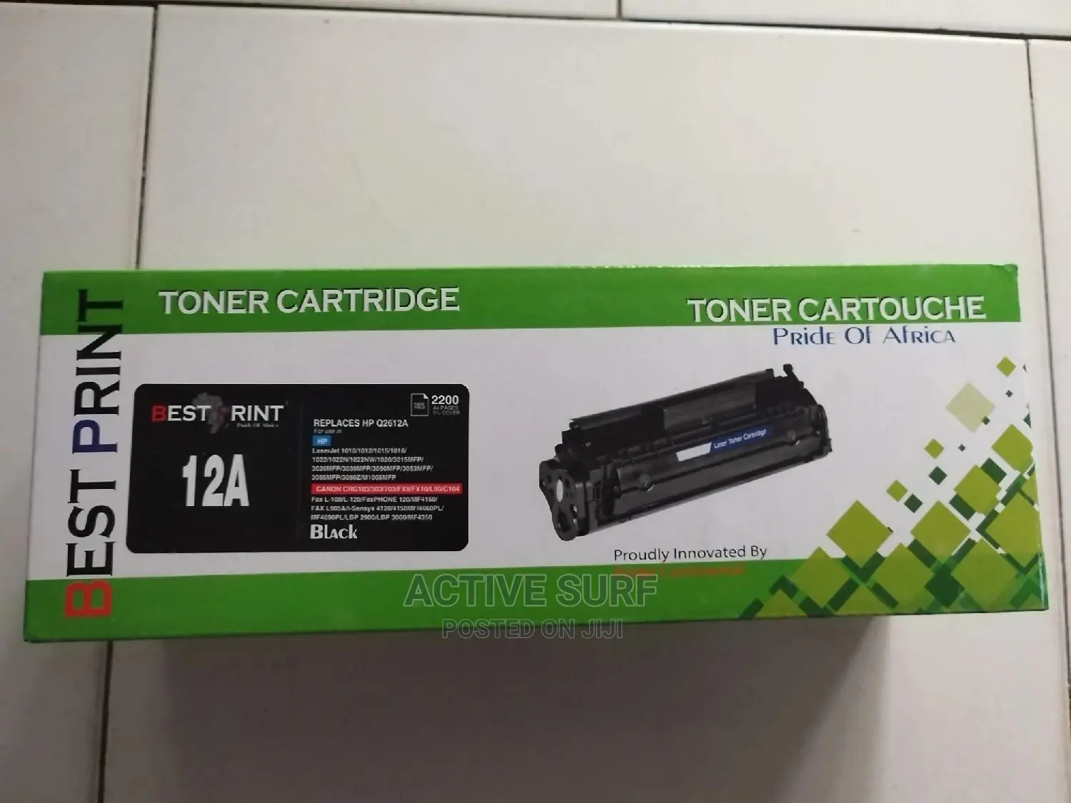 HP 12A Best Print Compatible.