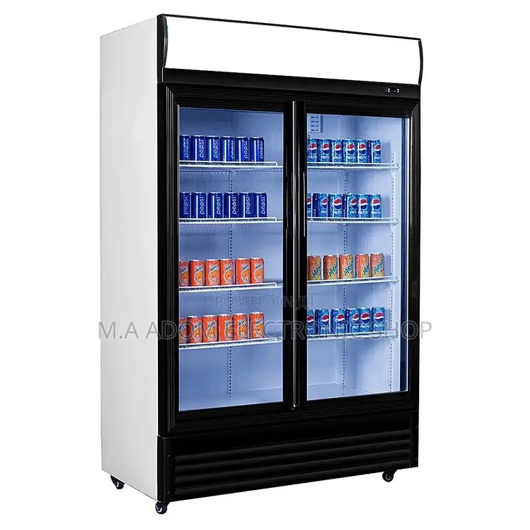Plastic Interior Pearl Display Fridge (Pvc- 74)