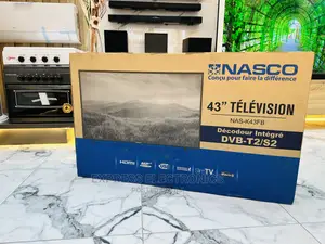 Elegant Design Nasco 43”FHD Digital Satellite  Display T.