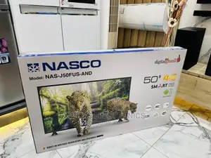 Wi-Fi Wireless Smart Nasco 50”UHD Tv
