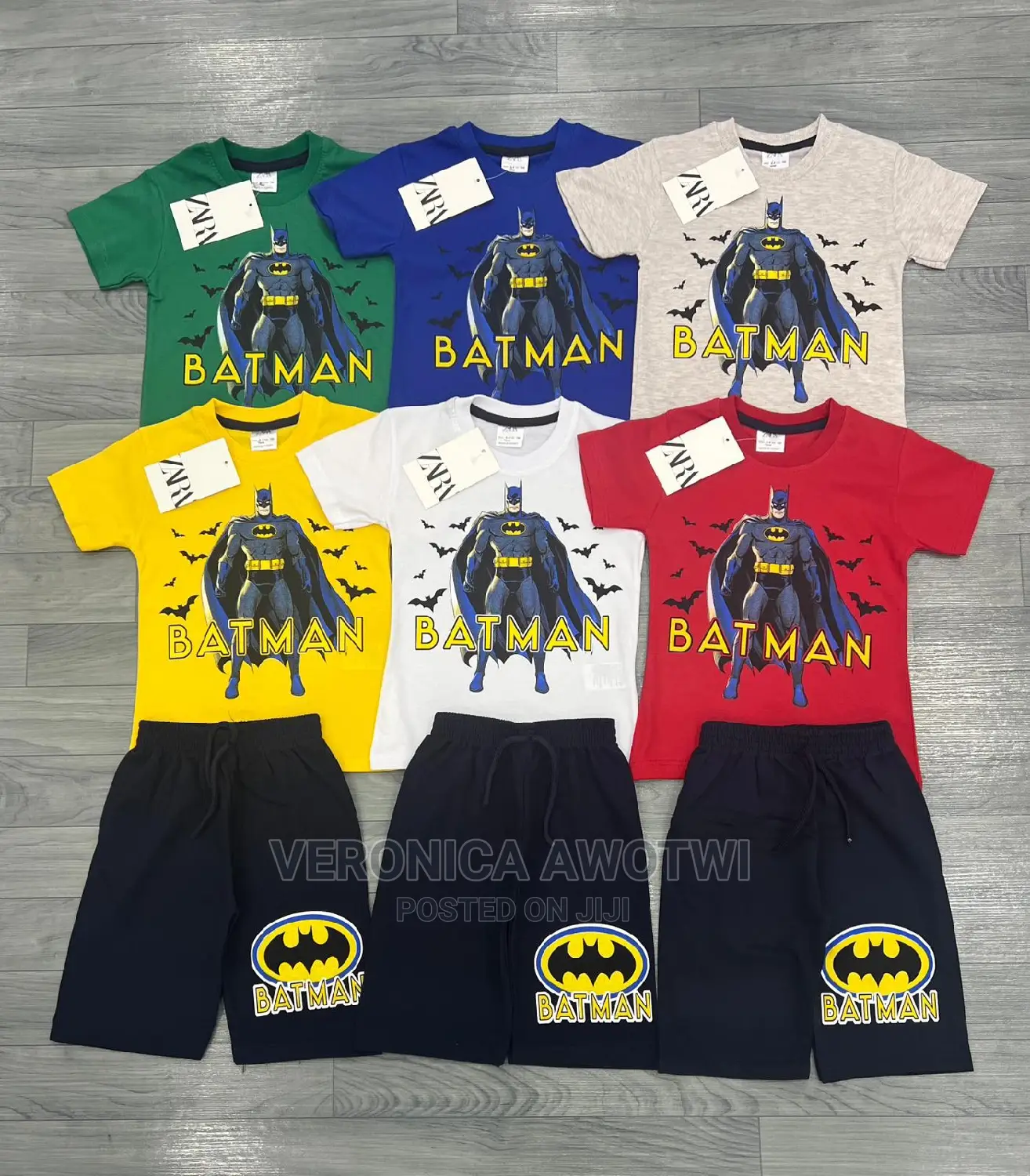 Spiderman, Batman and Superman Causal Wear