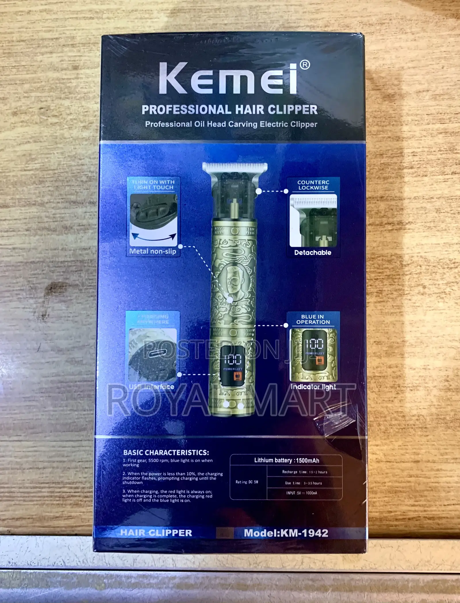 Kemei Rechargeable Trimmer