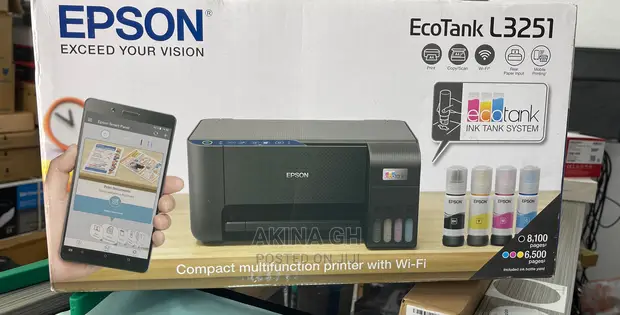 Epson Ecotank Printer L3251 3