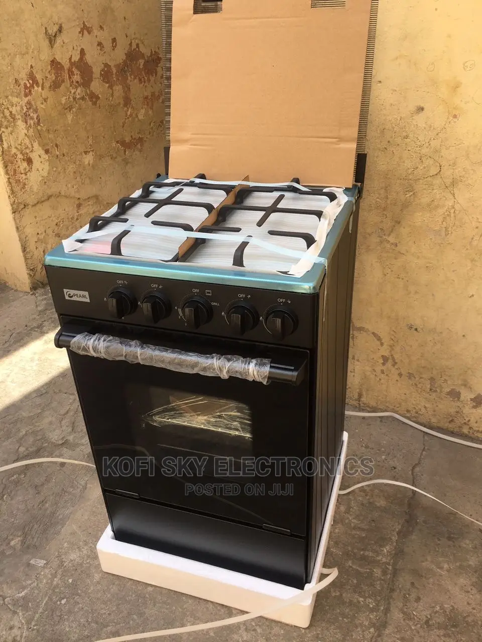 Super Pearl 4burner Gas Cooker With Oven and Grill