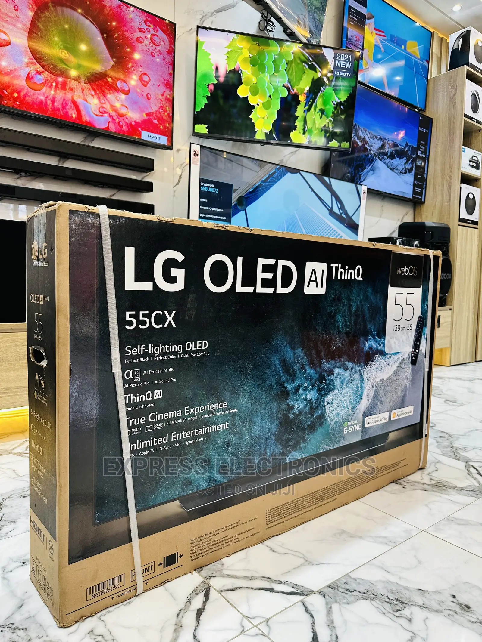 Call for OLED55CXPVA 55”UHD Smart OLED Tv