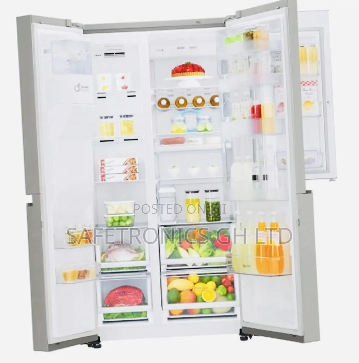 LG GC-J337CSAL 869 Litres Mega Side-by-Side, Door-in-Door Re