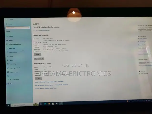 Desktop Computer Fujitsu Celsius H970 8GB Intel Core I5 HDD 500GB