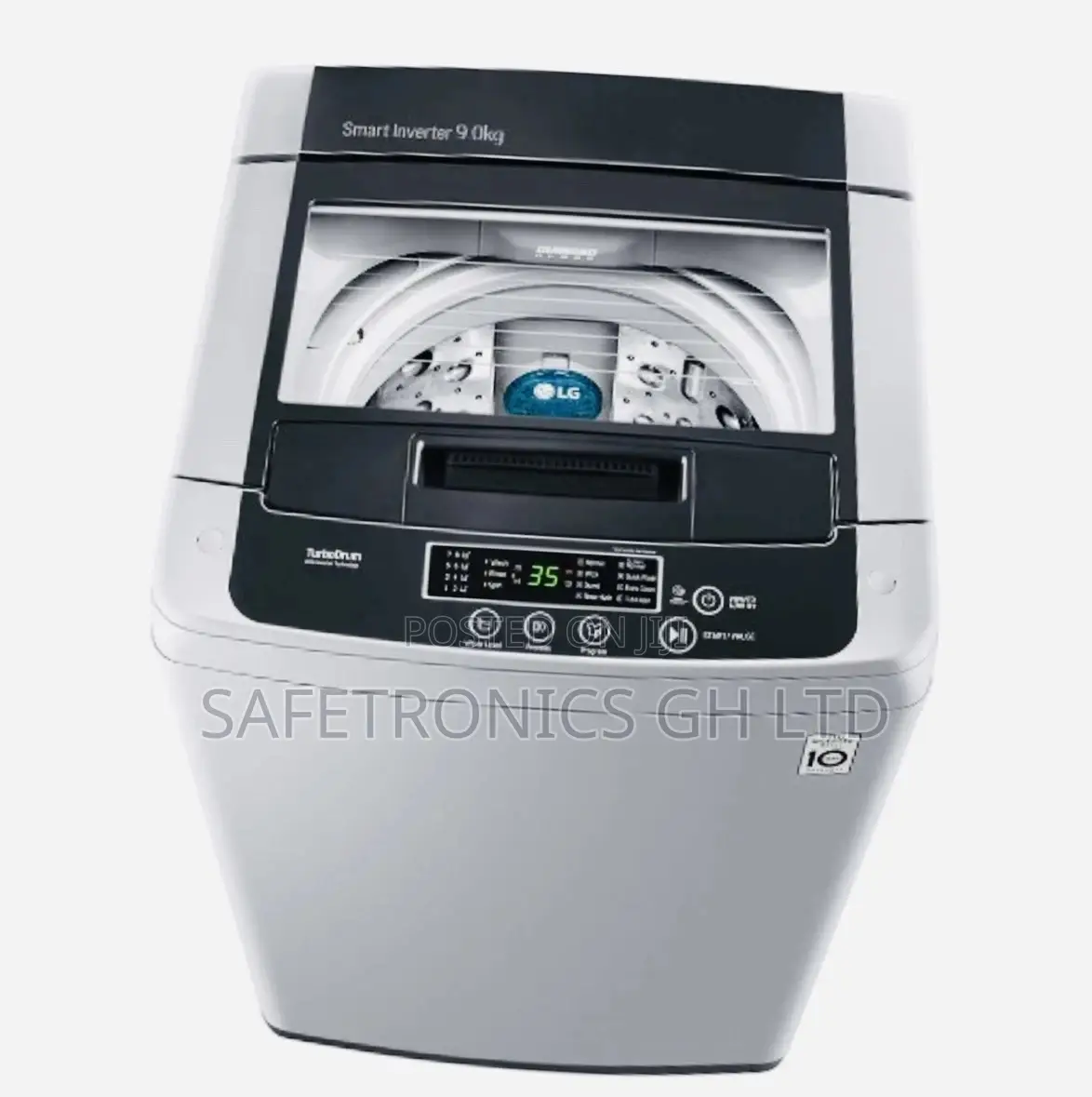 LG T9585NDHVH 9kg Top Load Washing Machine