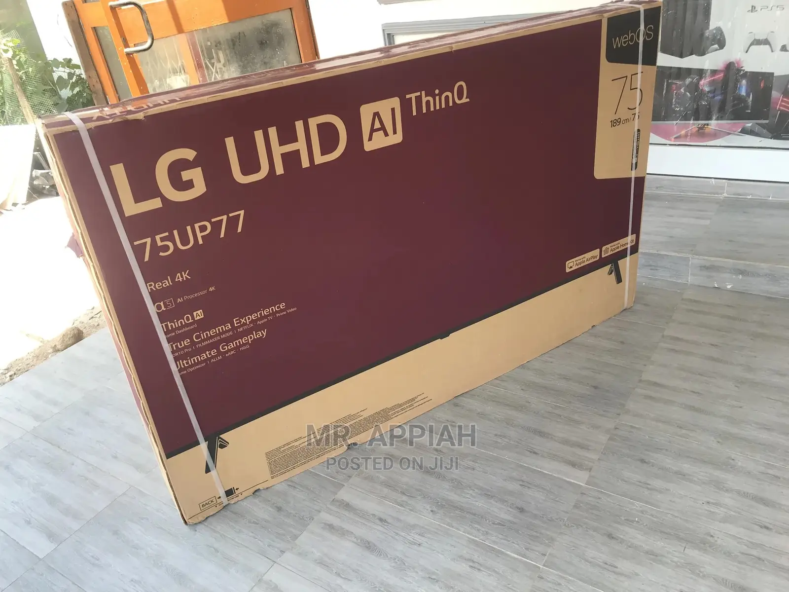 Real LG Smart Tv Lg75up7750