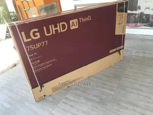 Real LG Smart Tv Lg75up7750