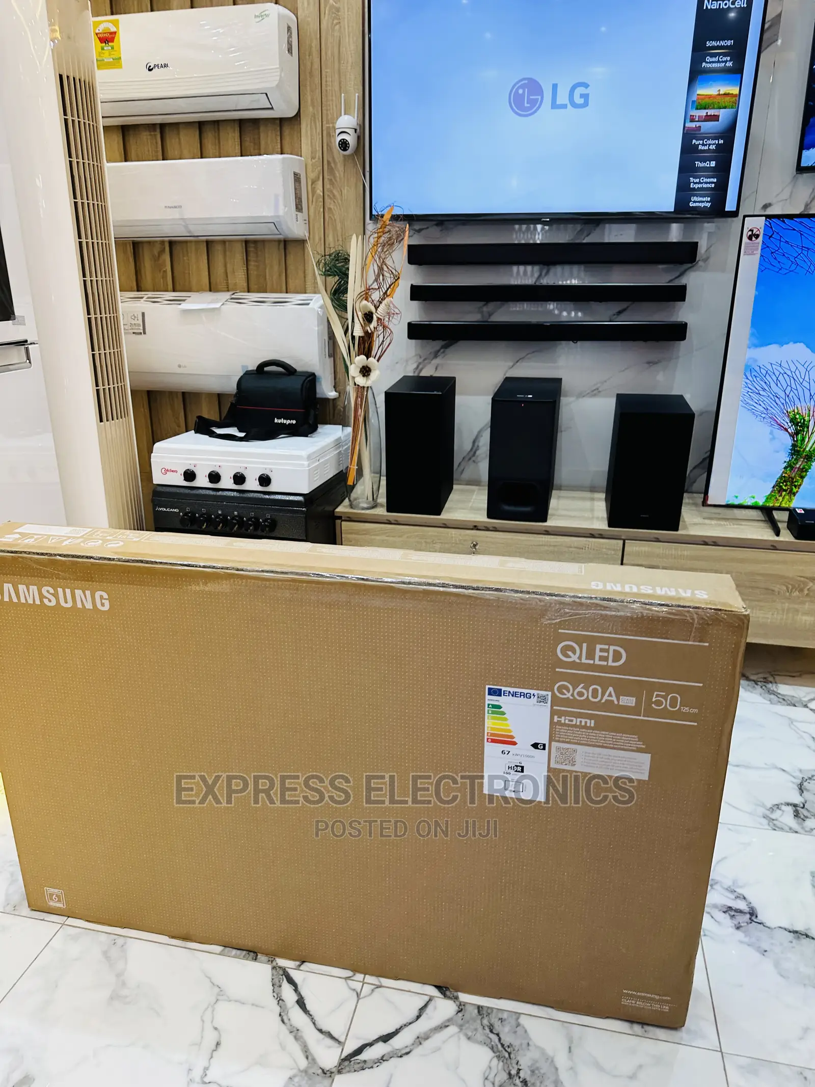 Order for Sleek QLED 50Q60A Samsung 50”UHD Tv