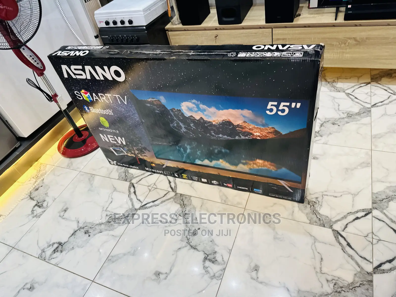 Current Price Asano 50” UHD Smart Android Tv