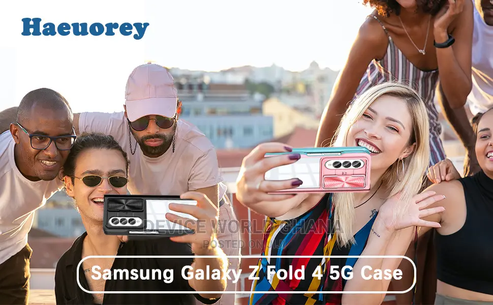 Samsung Z Fold 4 Case With Camera and Hinge Protection Clear