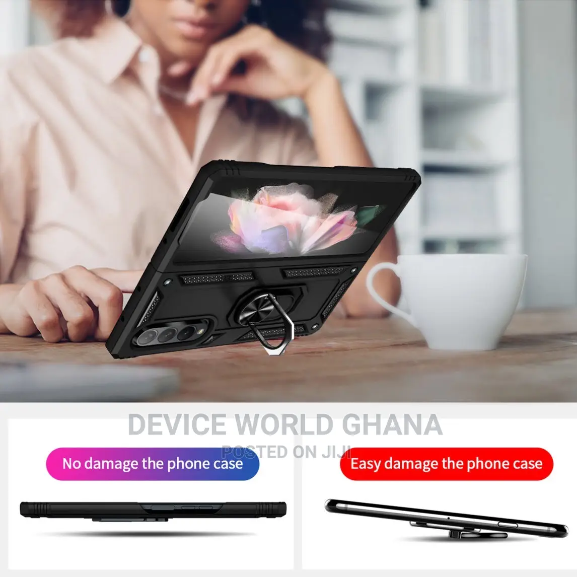 Dai Hybrid Case for Samsung Z Fold 4