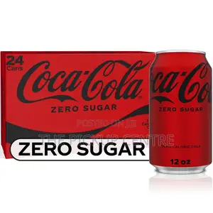 Coca-Cola Coke Zero Sugar Soft Drink Cans 24 X 330ml
