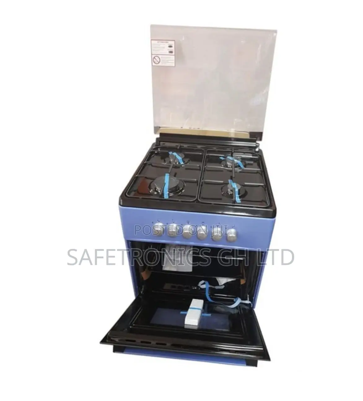 Blue Volcano 4 Gas Burner 50x50 Oven With Grill