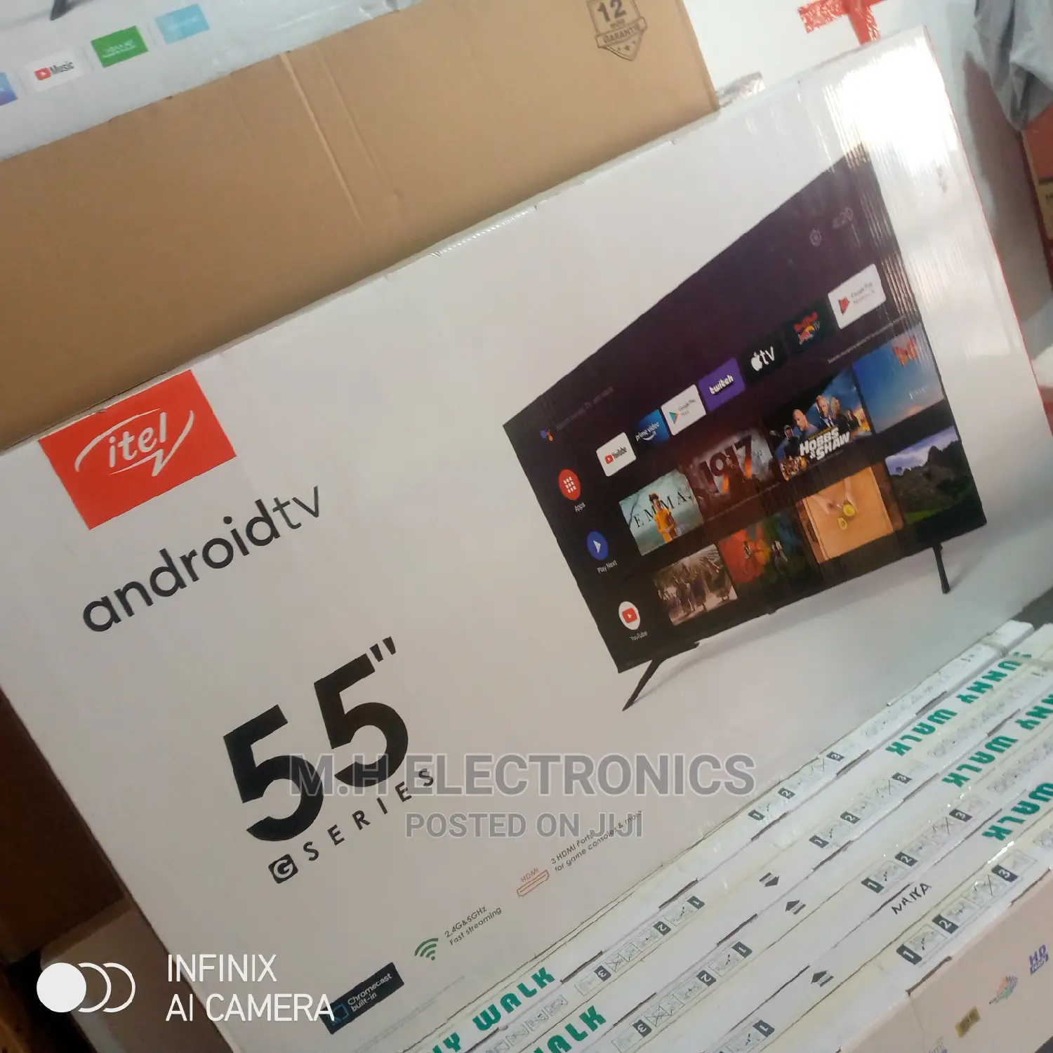 Brand New Sunny Walk 55 Inches Smart Led Tv