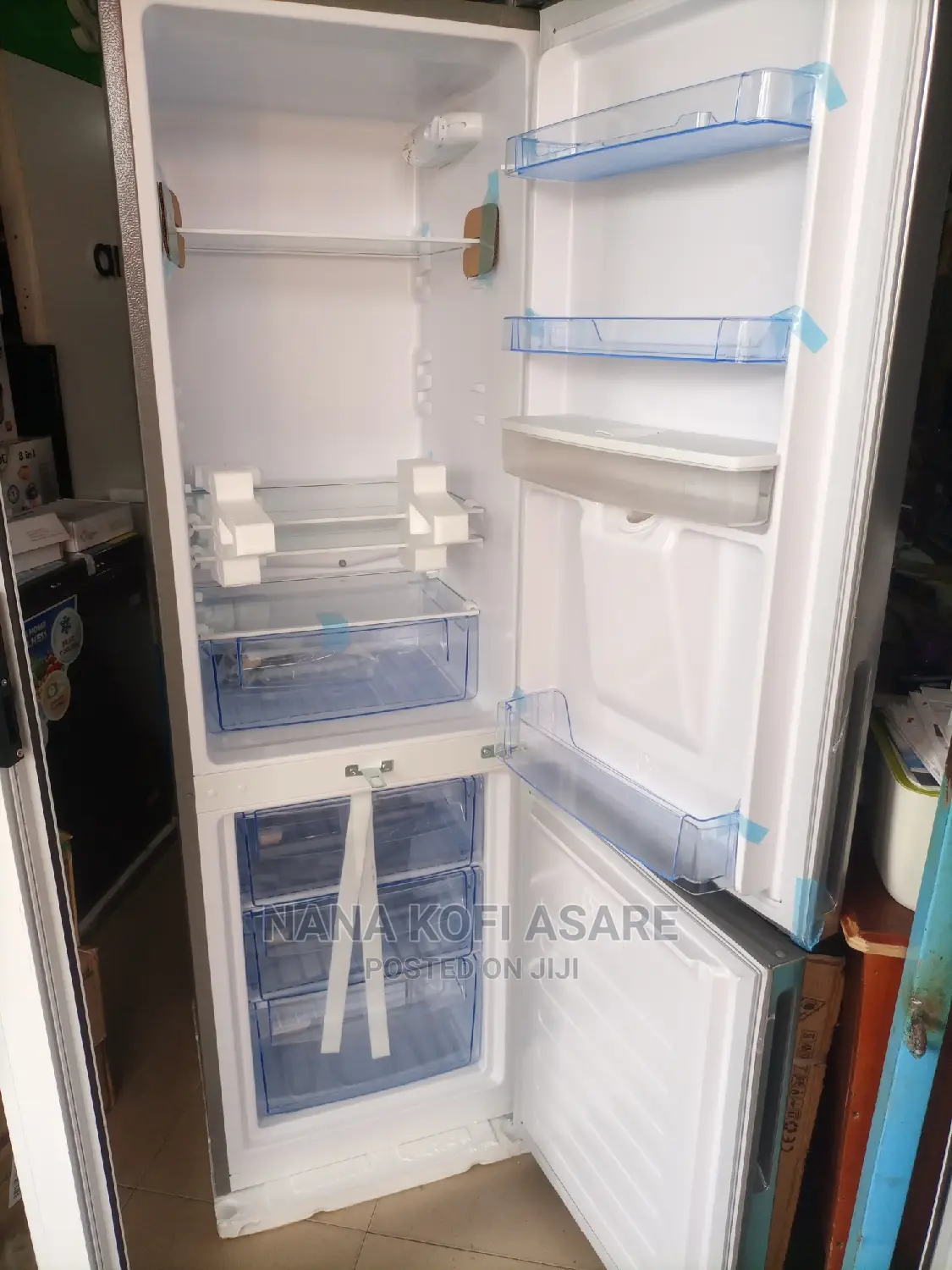 Pearl 250litres Buttom Freezer Refrigerator