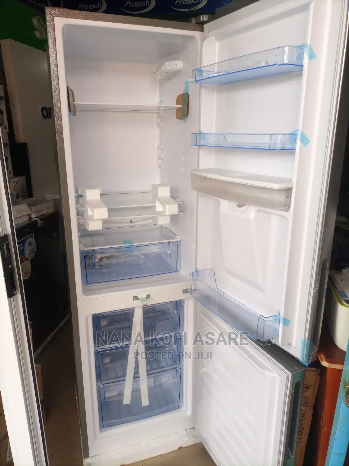 Pearl 250litres Buttom Freezer Refrigerator