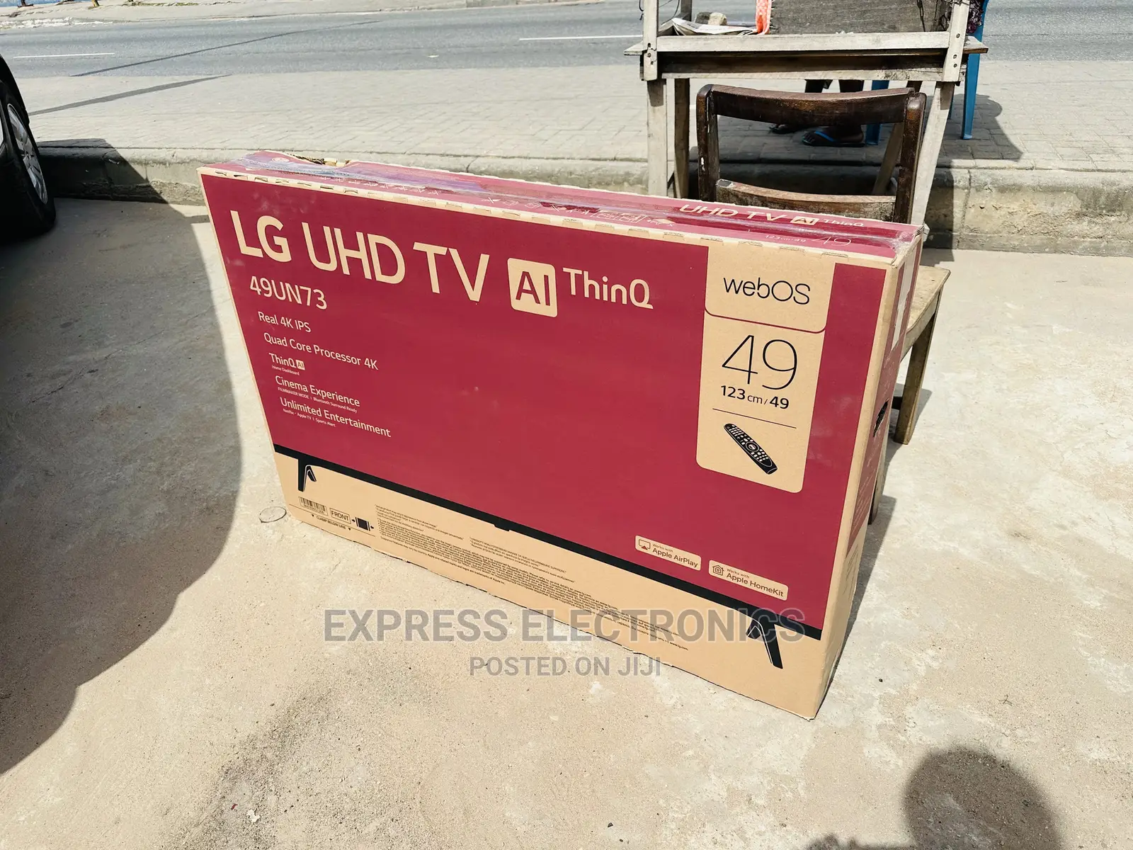 LG Smart Hub Airslim Thin LG49UN7340 UHD Tv
