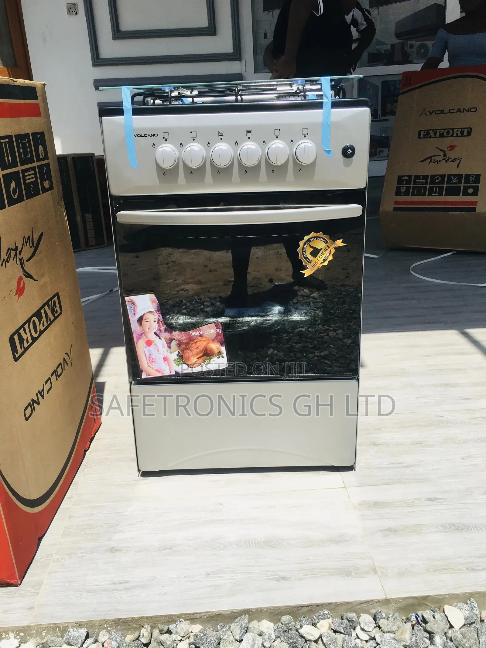 50x60 ( New Line) Volcano Gas Cooker