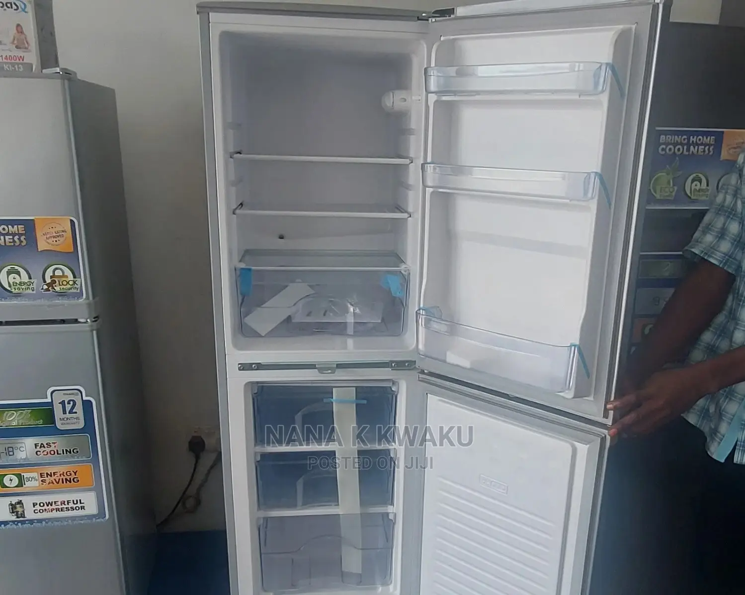 Good_nasco Nasd2-20 Double Door Fridge