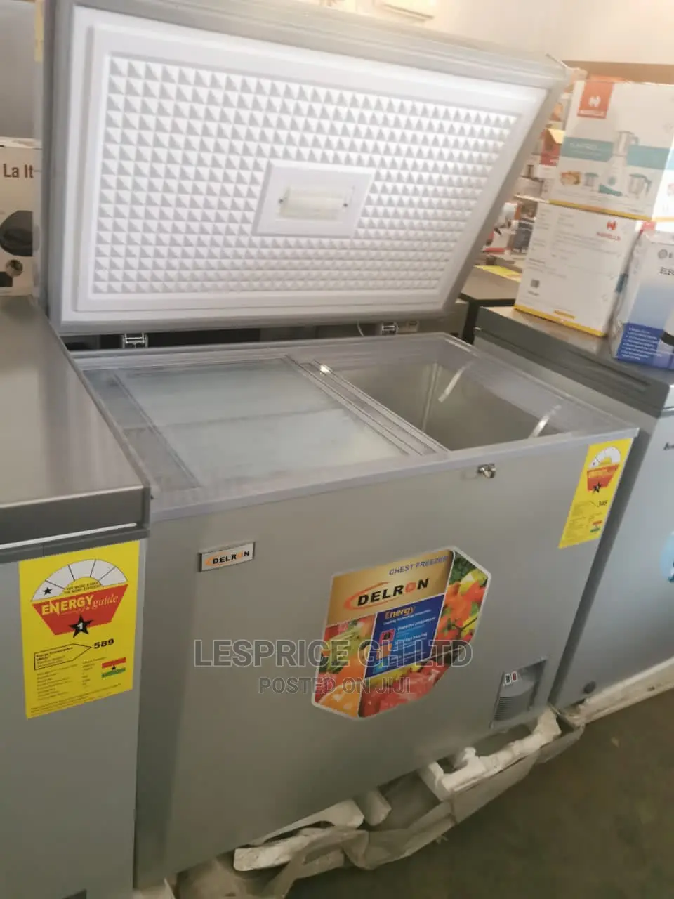Designed Delron Chest Freezer 258L