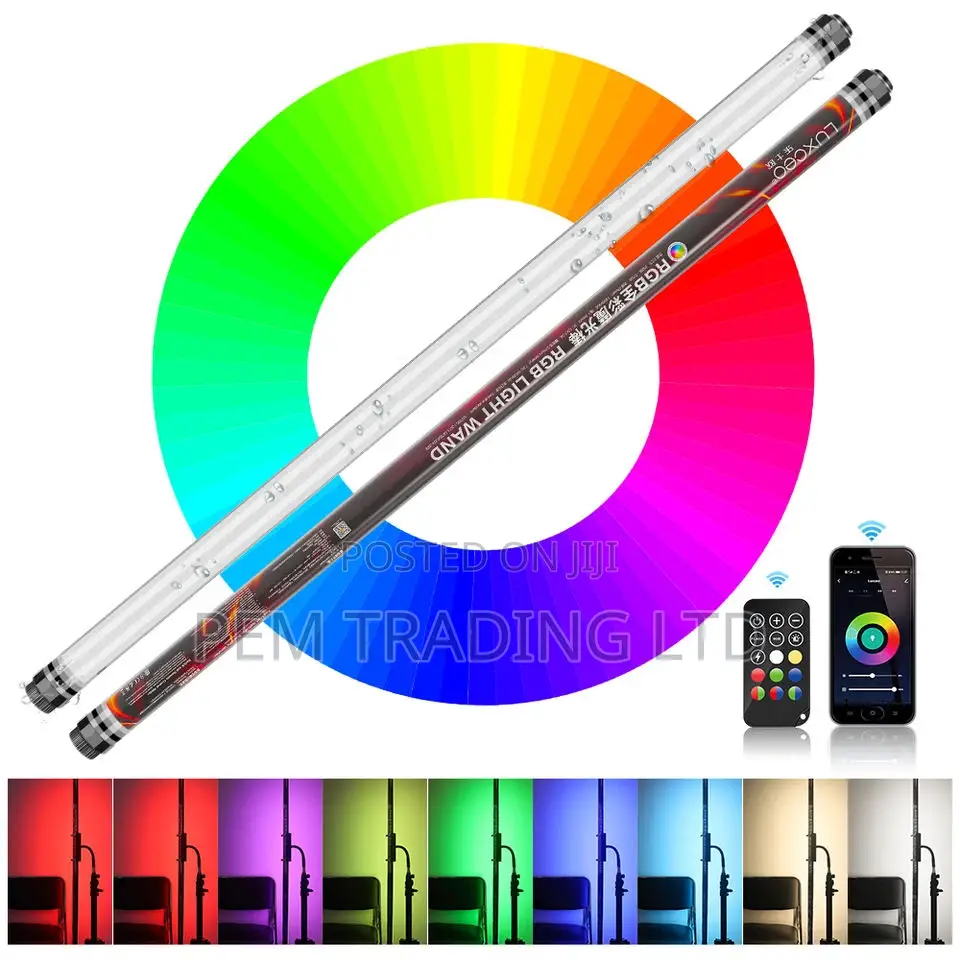 LUXCEO P120 4ft Waterproof RGB Tube Light