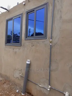 Grey Italian Sliding Windows Well Installed