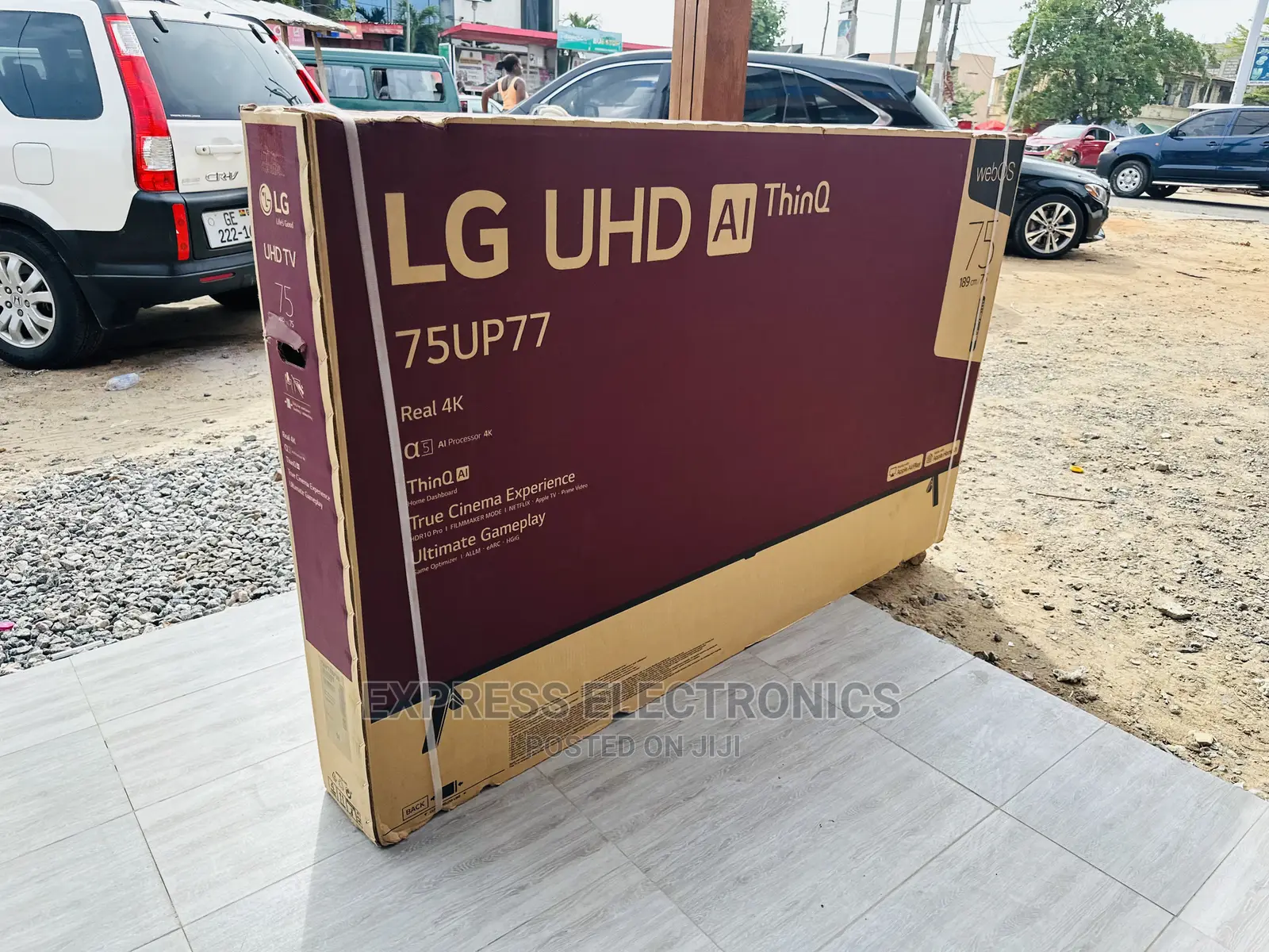 Vivid Clear Pictures UHD Display Lg75up7750 Tv