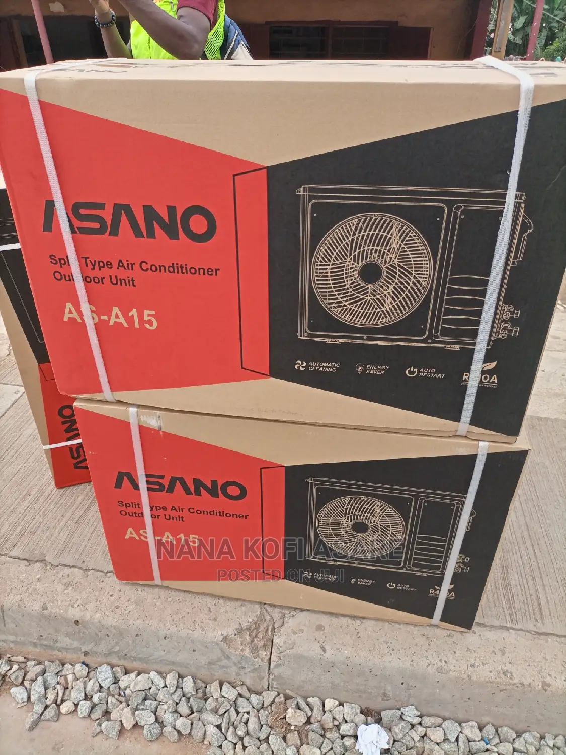 Asano 1.5hp Split Type R410 Gas