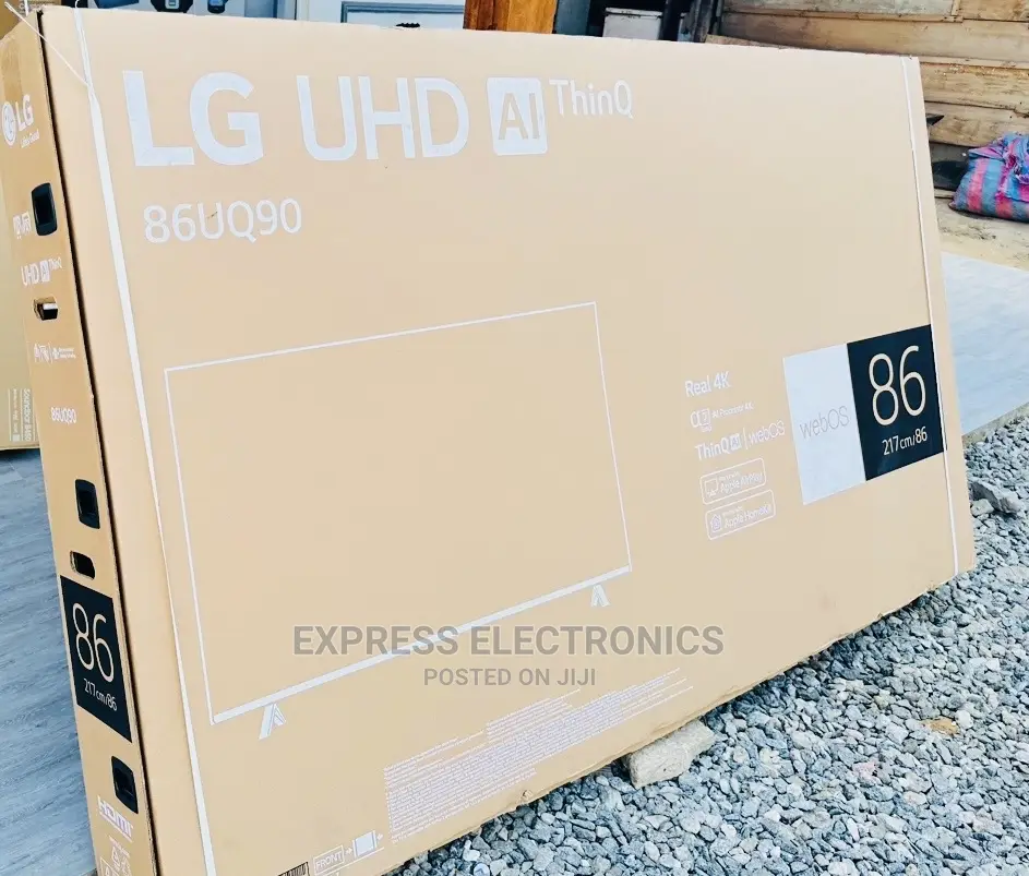 Triliminous Display UHD Smart 86”Up9000 LG Tv