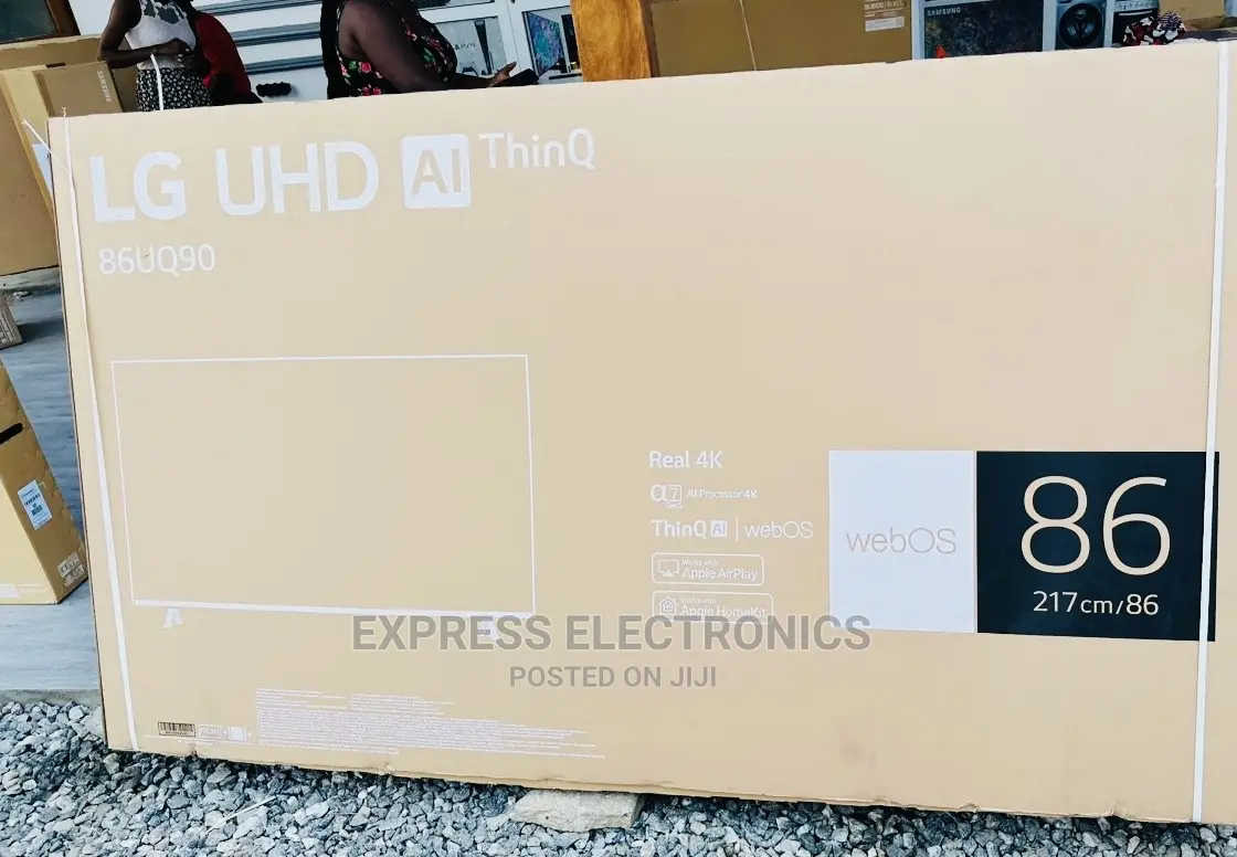 100% Pure Display UHD 86”Up90 LG Smart Tv