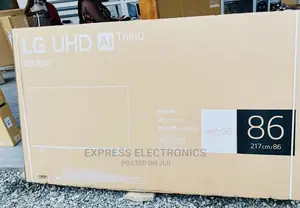 100% Pure Display UHD 86”Up90 LG Smart Tv