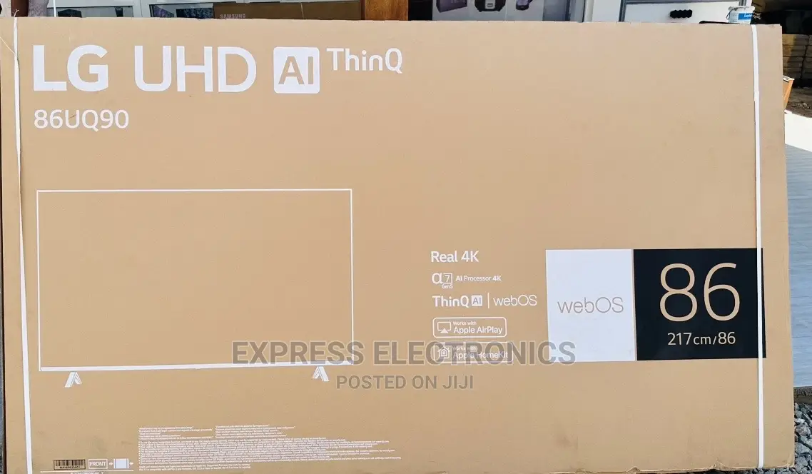 Clear Ultra Modern Design UHD Smart LG 86”Up90