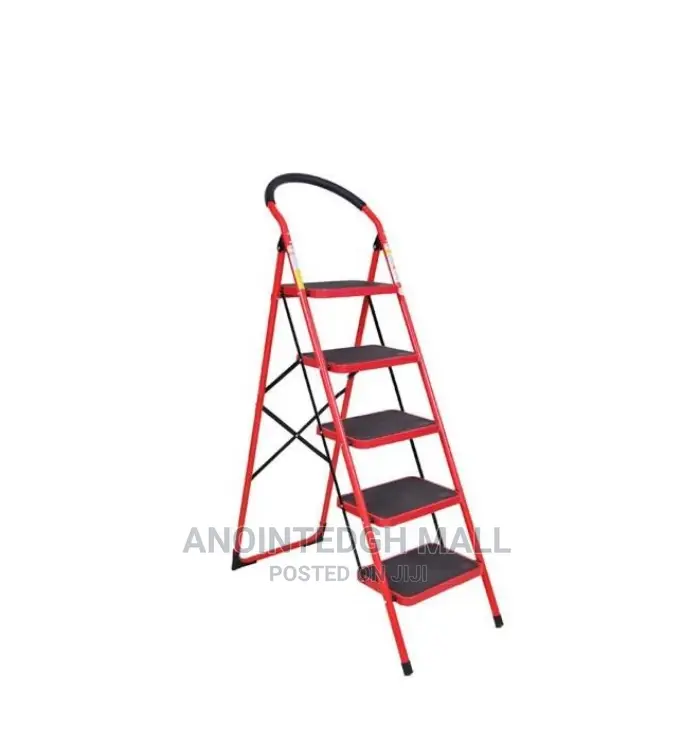 5 Steps Heavy Duty Non-Slip Foldable Ladder