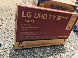 Newly Arrived Lg 50 UN74 Uhd Smart TV + Remote