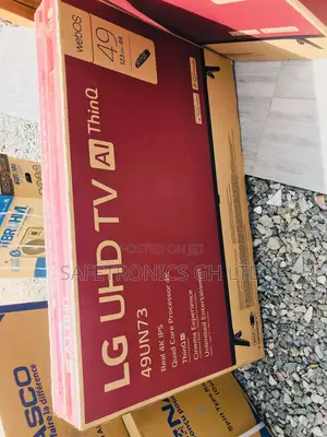LG UHD Real LG49UN7340 Glossy Black Screen