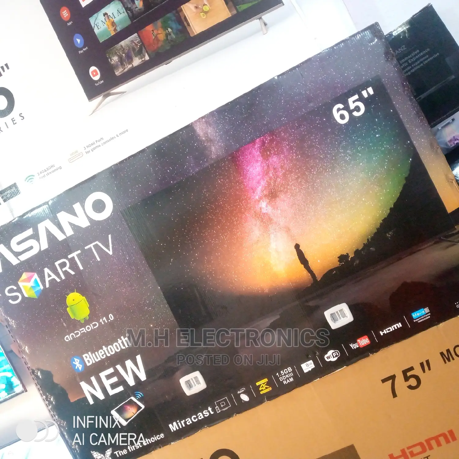 Brand New Asano 75 Inches
