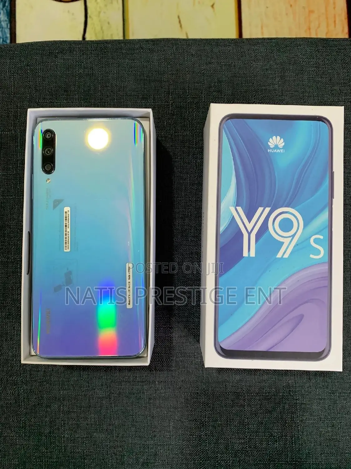 New Huawei Y9s 128 GB Blue
