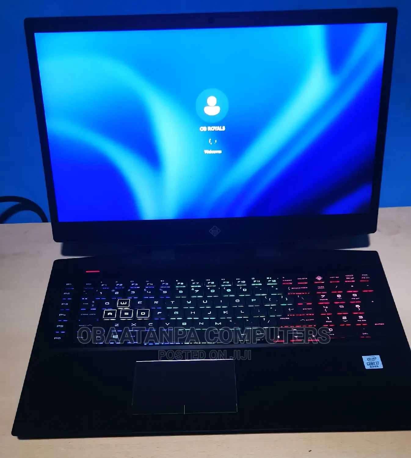 Laptop HP Omen 17 8GB Intel Core I7 SSD 256GB