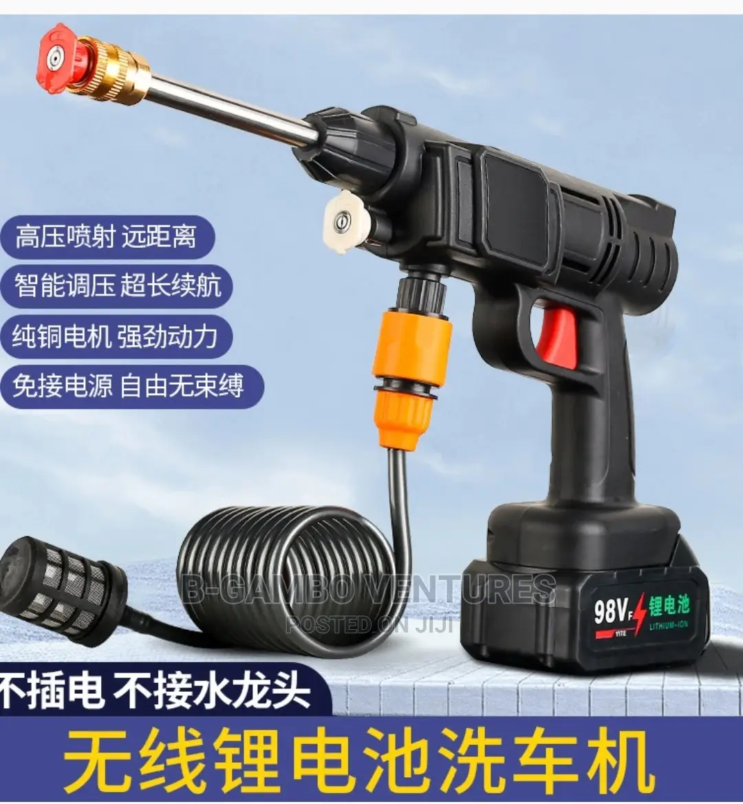 Cordless Portable Car Wash, Chargeable