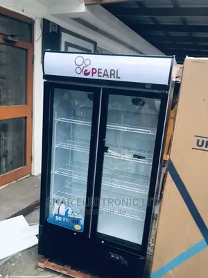Cooler Pearl 568liters Double Door Display Fridge / Beverage