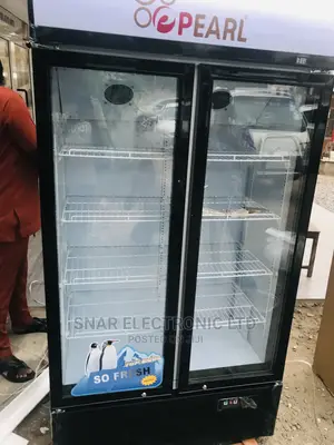Clear Pearl 568liters Double Door Display Fridge / Beverage