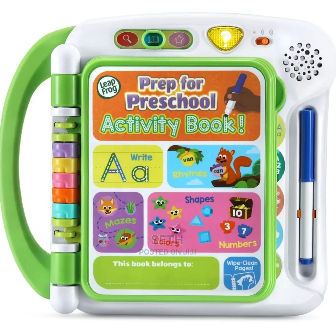 Children Kids Leapfrog Prep for Preschool Activity Book