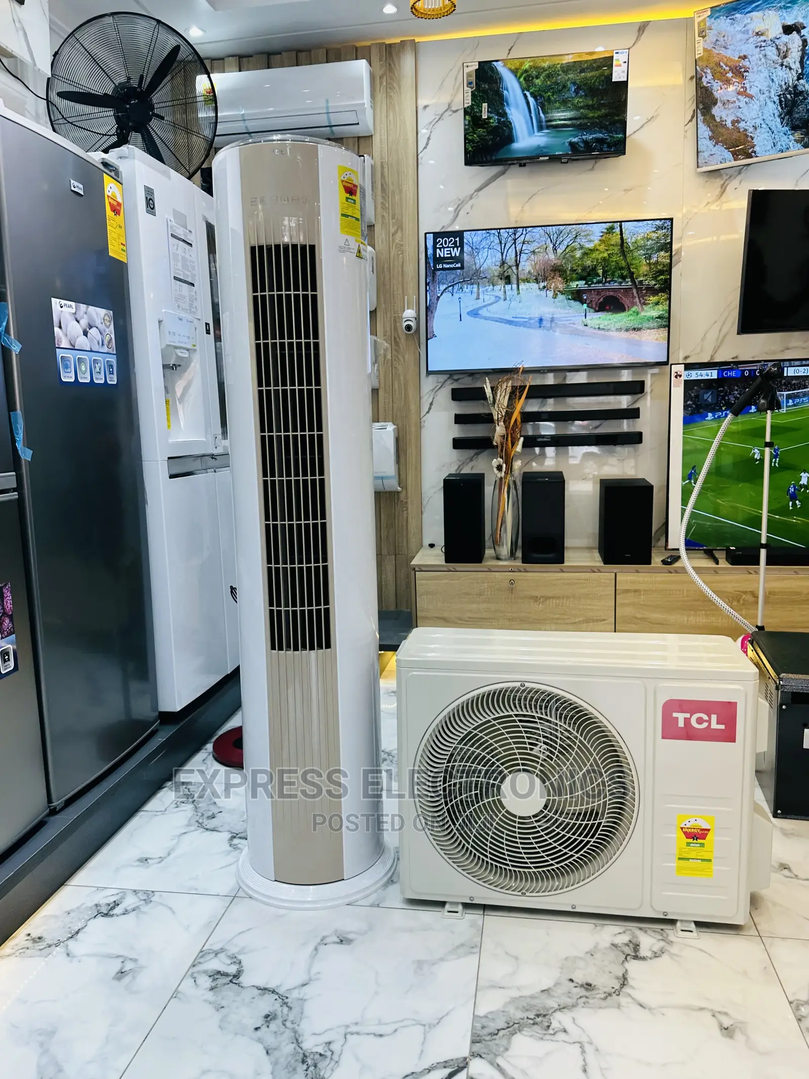 Inverter Floor Standing Smart TCL 2.5hp Split AC