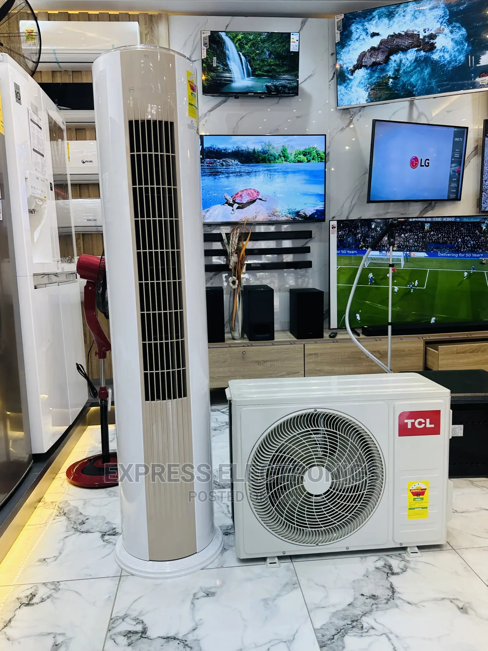TCL Split Air Purification System 2.5hp Powerfull Flow
