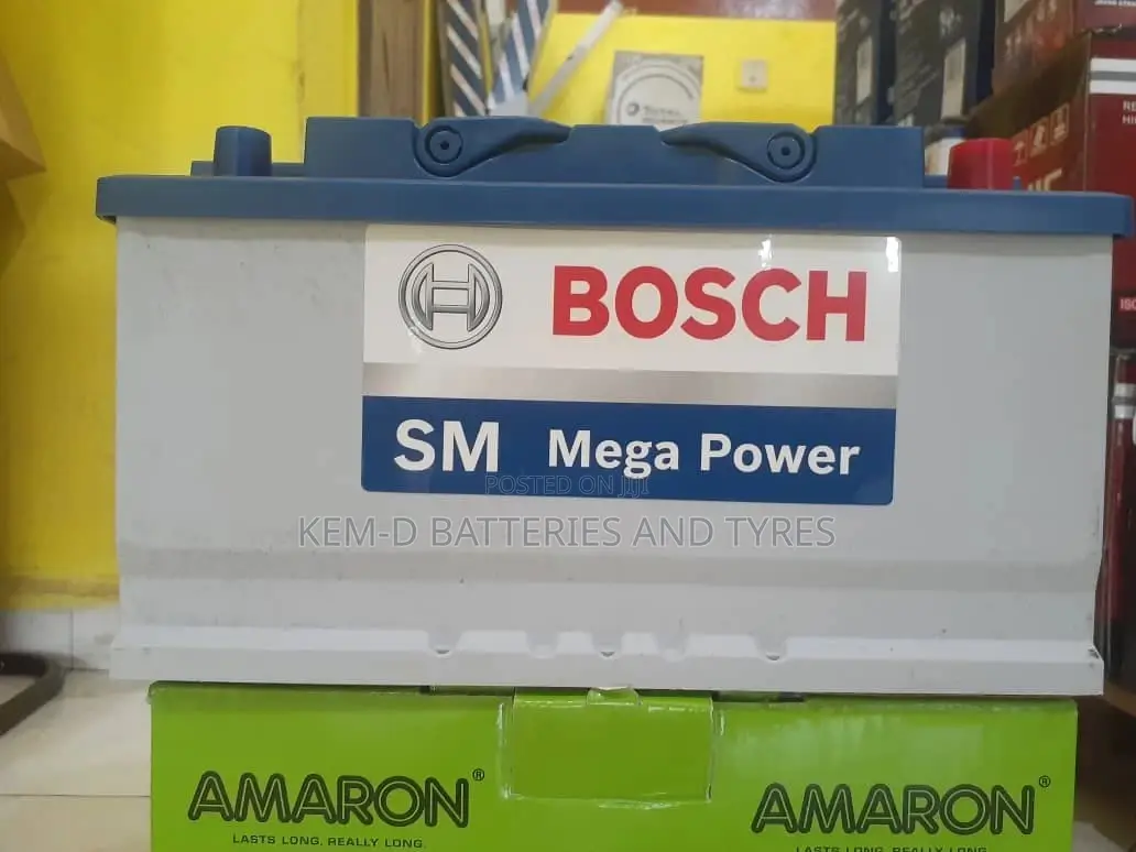 Original Bosch Battery - 80ah 17 Plates - Free Delivery