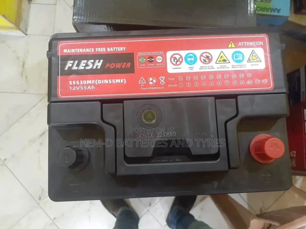 Flesh Power Battery - 13 Plates - Free Delivery