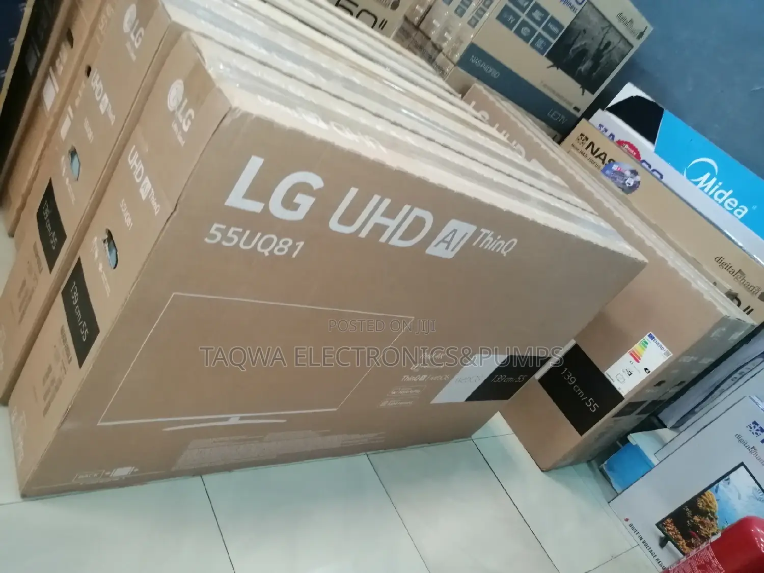 55 Lg UQ81 Smart HDR Tv
